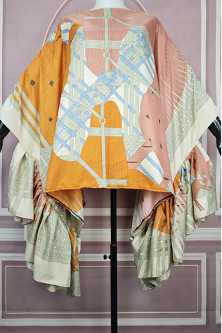 Waterfalls 030118 - orange multi (other colors)