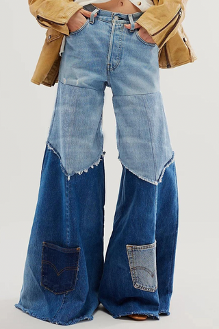 Con Funk Shun 031810 - denim patch jean*