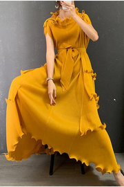 Pleated Perfection 043073 - mustard*
