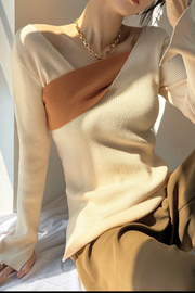 style 040717 - beige and orange