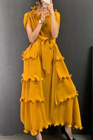 Pleated Perfection 043073 - mustard*
