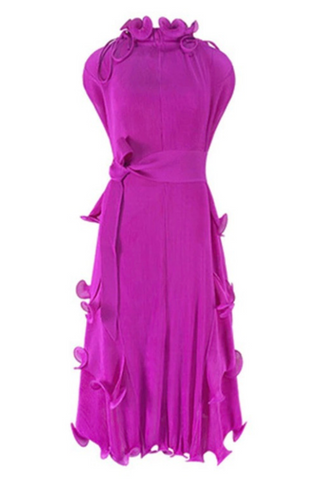 Pleated Perfection 043073 -dark fuchsia