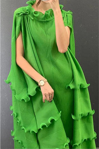 Pleated Perfection 043073 - green