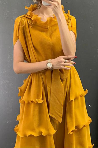 Pleated Perfection 043073 - mustard*