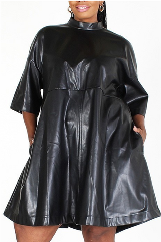 Edgy Chic 070313 - black  plus size