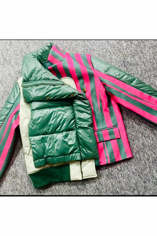 Entanglement 111068 - olive & pink multi*