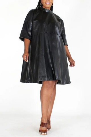 Edgy Chic 070313 - black  plus size*