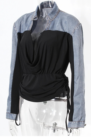 Lay Low 031925 - black with denim