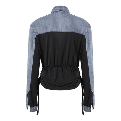 Lay Low 031925 - black with denim