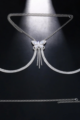 Nice and Low Butterfly 072708 - rhinestone*