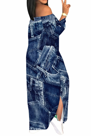 I wanna be free 071825 - faux denim patch