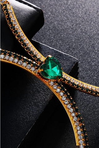 Nice and Low Heart 072709 - rhinestone