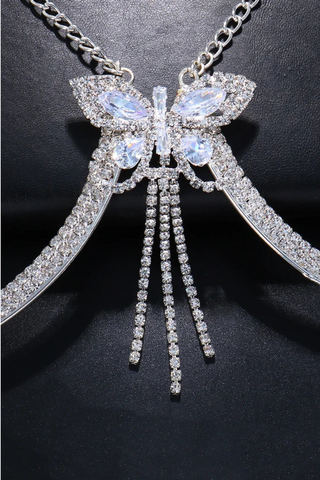 Nice and Low Butterfly 072708 - rhinestone*