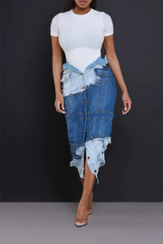 Chaotic Connection 102032 - denim blend blue patch*