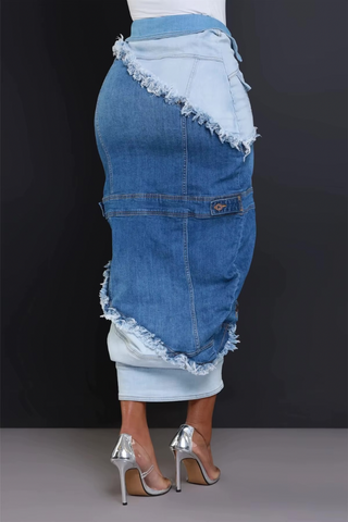 Chaotic Connection 102032 - denim blend blue patch*
