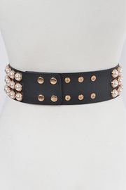 082214 - missy/plus black with pearl and gold