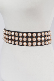 082214 - missy/plus black with pearl and gold