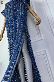 I'm Cutting Up 060135 - dark blue denim*
