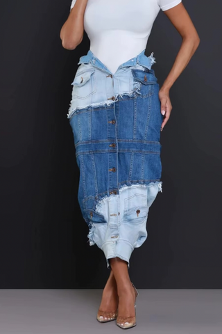 Chaotic Connection 102032 - denim blend blue patch*