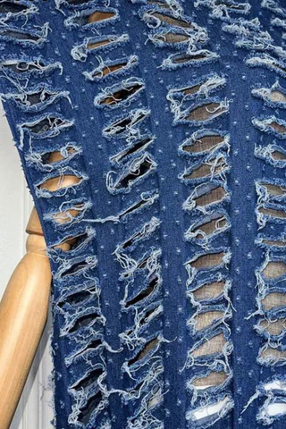 I'm Cutting Up 060135 - dark blue denim*