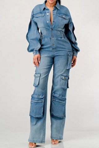 Rattled 102555 - denim jumper*
