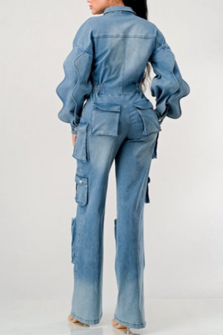 Rattled 102555 - denim jumper*