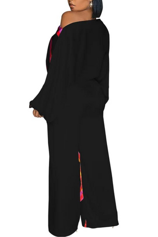 Left Confused 092726 - black with multi*