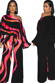 Left Confused 092726 - black with multi*