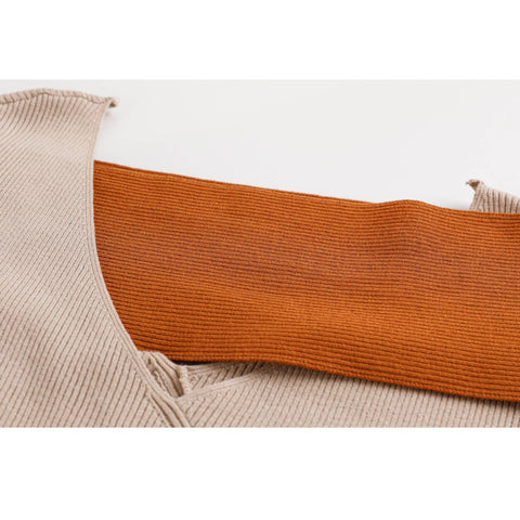 style 040717 - beige and orange