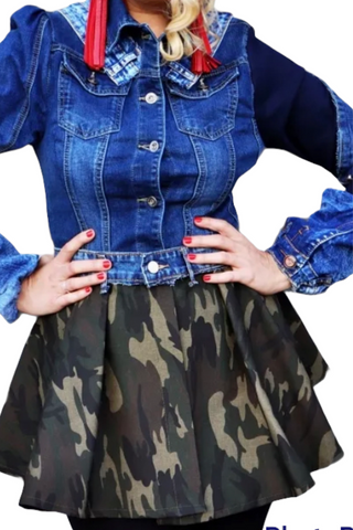 Biased 120401 - Custom Design denim and camo (NOW $165.00)*