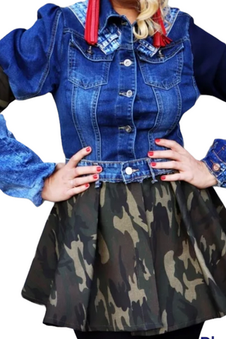 Biased 120401 - Custom Design denim and camo (NOW $165.00)*