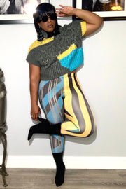 Got Soul 061398- turquoise multi*
