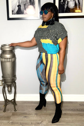 Got Soul 061398- turquoise multi*