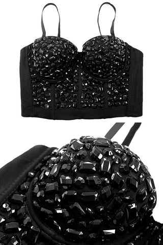 Dripped in Jewels II 072487 - black