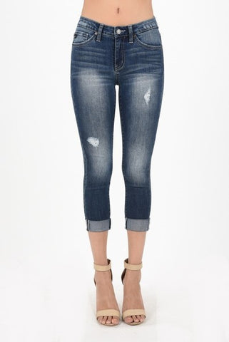 Rachel 100215 - dark blue denim