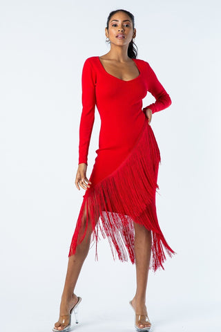 Getting Fringy With It 092655 - red*