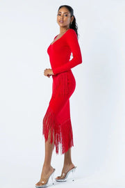 Getting Fringy With It 092655 - red*