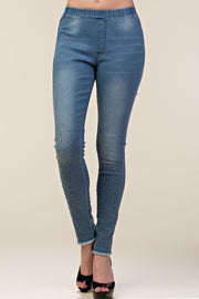 021577 - denim small/medium only great stretch