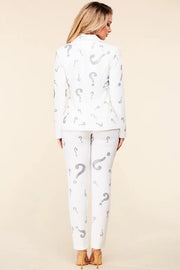 Don't Question Me 021894 - white and silver*