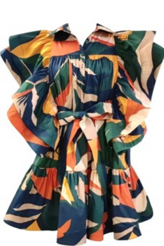 You Cute Girl 060701 - multi hunter green  (small - 3X)*