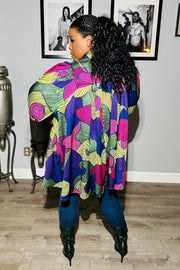 Swirly 120121 - green multicolor (NOW $55.00)*