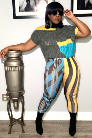Triple Threat 060929 - dark grey multi*