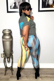 Got Soul 061398- turquoise multi*