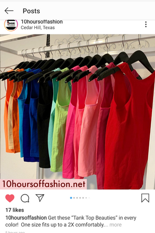 Tanked 072414 - variety of colors