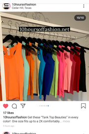 Tanked 072414 - variety of colors