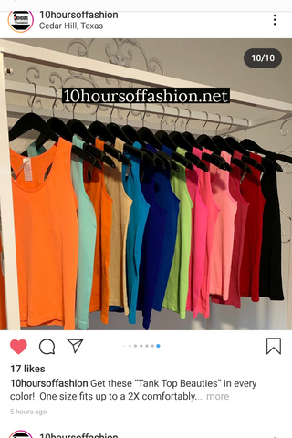 Tanked 072414 - variety of colors