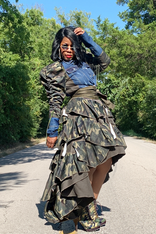 Blame My Style 110816 - Custom Design camo/denim*