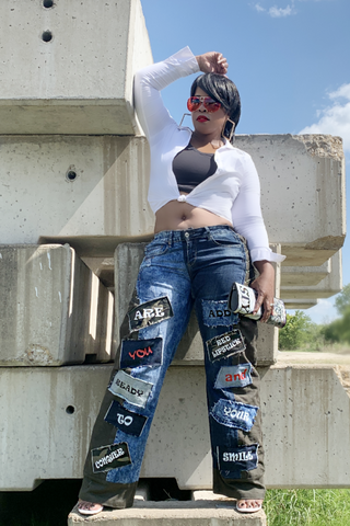 Custom online design jeans