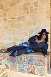 Be Interesting 031144 - Custom Design denim* (NOW $110.00)*