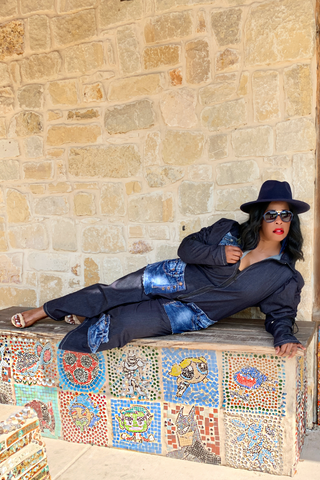 Be Interesting 031144 - Custom Design denim* (NOW $110.00)*